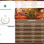 CUAN LAGI! SELAMAT KEPADA MEMBER CASATOTO MENANG DI GAME MEGA BACCARAT - LIVE CASINO