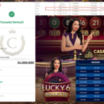 BIG WIN! MEMBER CASAPRIZE MENANG DI GAME LIVE CASINO SEBESAR 24 JUTA