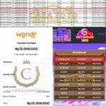 SENSATIONAL JACPOT!! SELAMAT KEPADA MEMBER CASATOTO MENANG SEBESAR 72JT DI SWEET BONANZA 1000!!