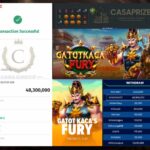 CASAPRIZE JP LAGI!! MENANG SEBESAR 48 JT DI GATOTKACA FURY!!