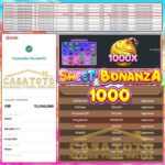 KEMENANGAN FANTASIS DI SWEET BONANZA 1000 DI CASATOTO SEBESAR 15JT!!