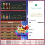 JOSS TERUSS!! MENANG LAGI DI CASATOTO SEBESAR 22JT!!