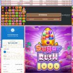 KEMENANGAN MANIS DI SUGAR RUSH 1000 CASATOTO CUAN TERUS YA BOSSKU !!!