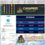 JACKPOT BERTABURAN DI CASAPRIZE!!! SCATTER STARLIGHT PRINCESS 1000 NEMBUS 15 JUTA!!