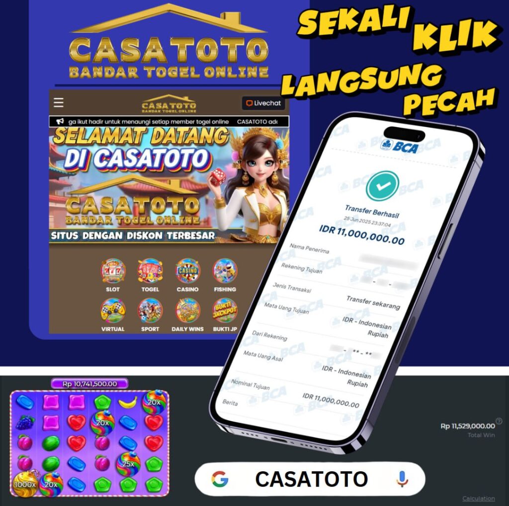 KEMENANGAN FANTASTIS DI SWEET BONANZA 1000 !!! MEMBER CASATOTO BIKIN SALDO NAIK GILA GILA AN SEBESAR 11 JT!!