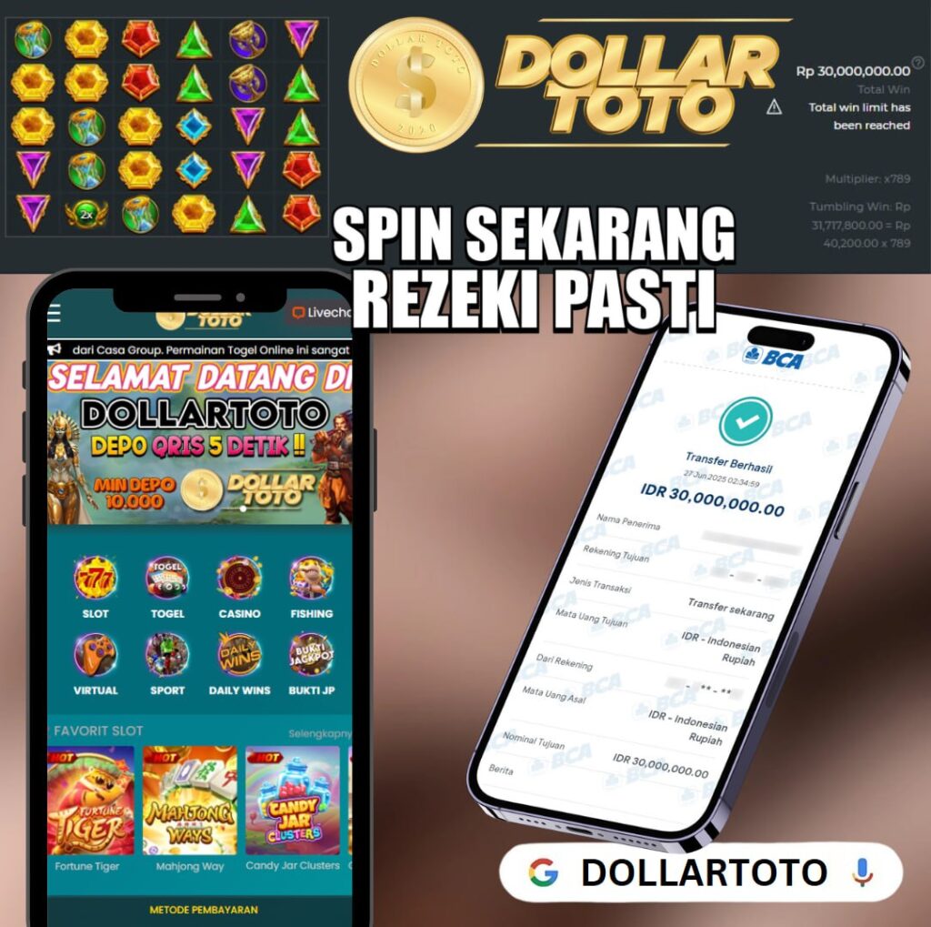 JACKPOT 30 JUTA MENDARAT MULUS!! GATES OF OLYMPUS 1000 GACOR DI DOLLAROTO!