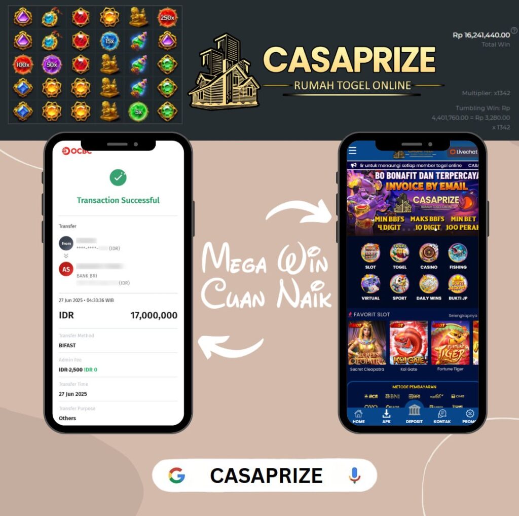 MENANG LAGI DI CASAPRIZE DI GAME GATES OF GATOT KACA 1000 MENANG 17 JUTA