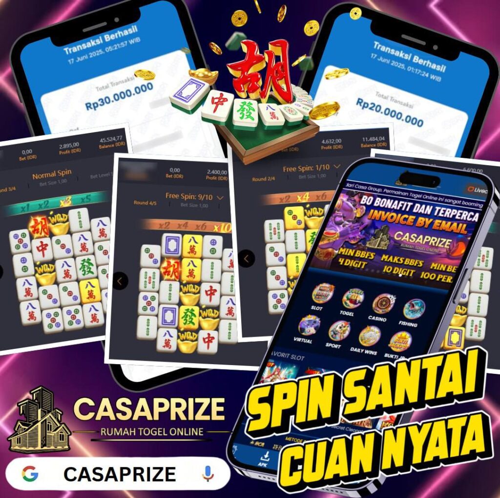30 JUTA MASUK MULUS CUMA DARI MAHJONG WAYS! CASAPRIZE MEMANG TEMPATNYA HOKI SEJATI!