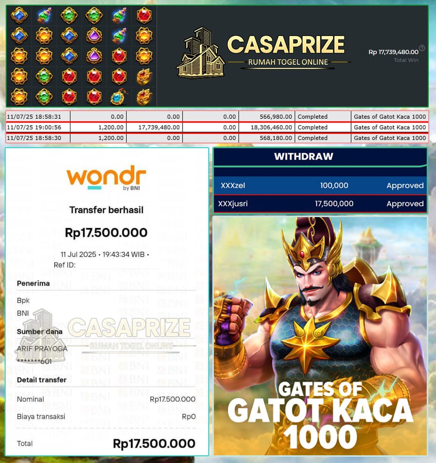 PRAGMATIC JOS TERUS! BAWA PULANG LAGI SEBESAR 17JT BOSKU!