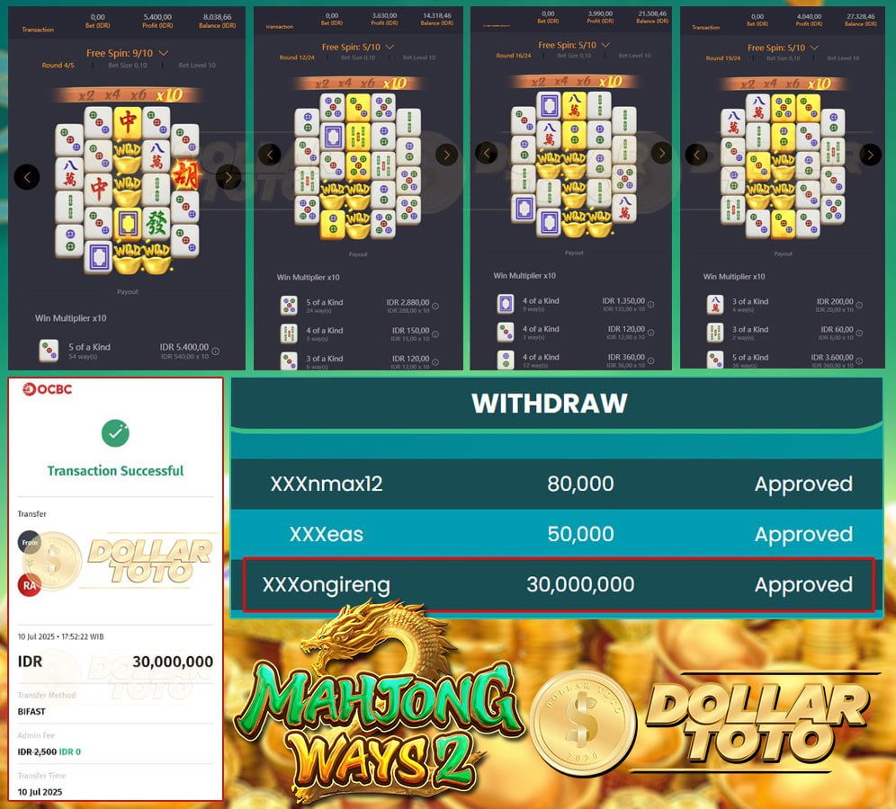 KENA SEMBUR NAGA LANGSUNG JADI SULTAN! WIN SEBESAR 30 JT DI DOLLARTOTO BOSKU!