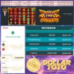 KEMENANGAN SUPER DI GATES OF OLYMPUS SUPER SCATTER SEBESAR 51 JT DI DOLLARTOTO!