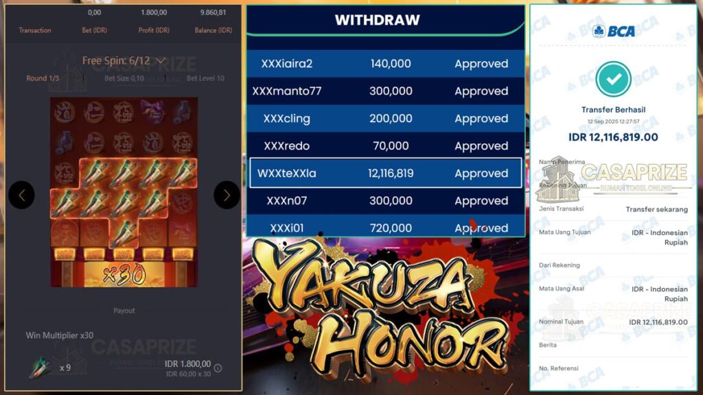 SENSATIONAL!! MODAL RECEH TEMBUS 12 JUTA!! YAKUZA NGAMUK GA ADA AMPUN!