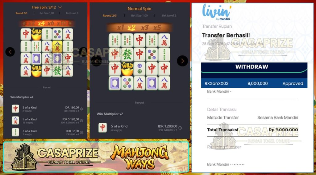 CASAPRIZE BAGI BAGI JACKPOT KEMBALI!! 9JT LANGSUNG MASUK TANPA RIBET!!!