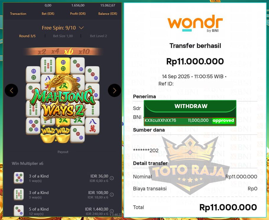 KELAZZ!! JP 11JUTA DI MAHJONG WAYS 2 TOTORAJA KETUA !!