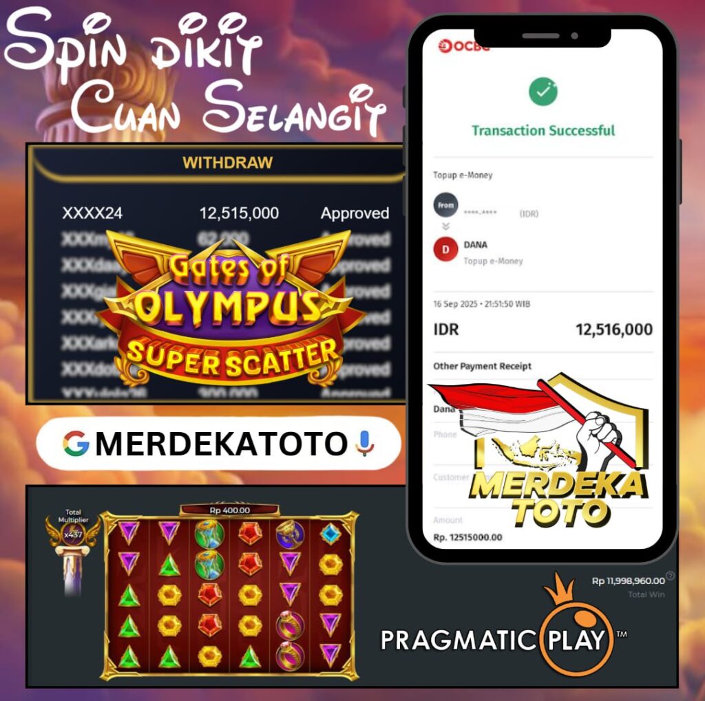 MERDEKATOTO 12 JUTA LANGSUNG DIHANTAM!! MODAL RECEH CUAN GEDE!!