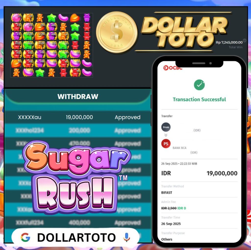 CUAN MANIS DARI DOLLARTOTO!! 19 JUTA LANGSUNG DI CAIRKAN!!
