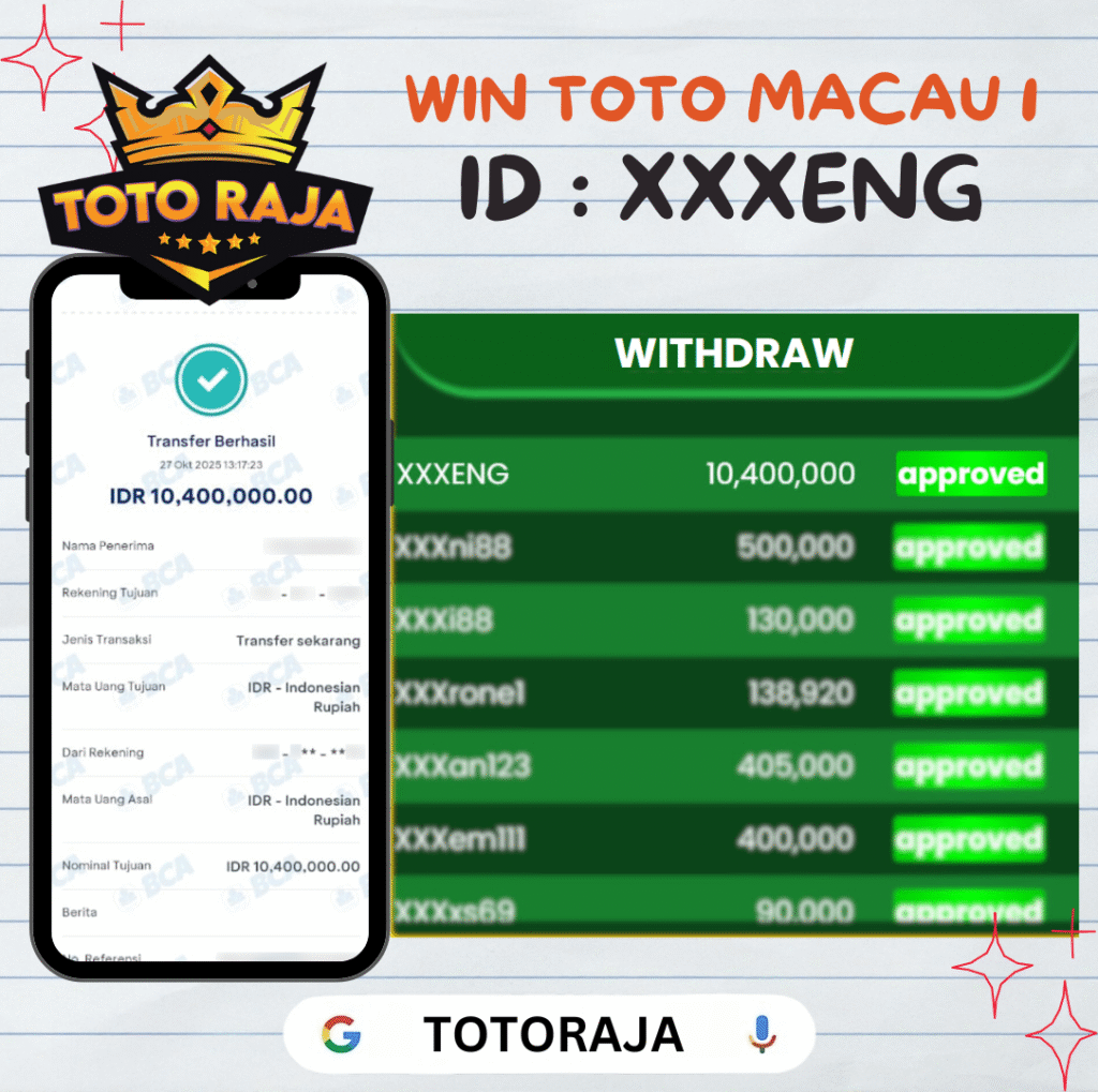 MEMBER XXXENG TOTORAJA JACKPOT DI PASARAN TOTO MACAU 1