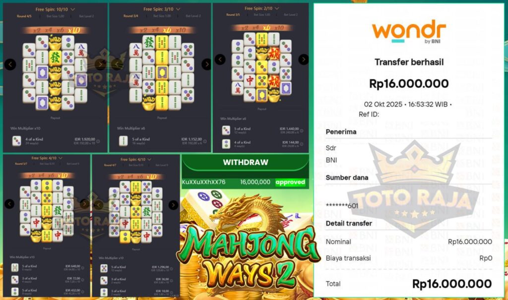 PUTARAN SANTAI DI MAHJONG WAYS 2 BERUJUNG UANG BESAR!! MELEDAK 16JT TANPA AMPUN DALAM SATU SPIN!!