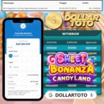 CUAN MANIS LAGI DI DOLLARTOTO! 8 JUTA CAIR DARI SWEET BONANZA CANDYLAND!