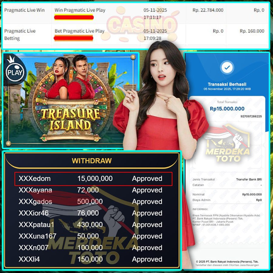 HARTA KARUN TERSEMBUNYI BERHASIL DI RAIH DI MERDEKATOTO SEBESAR 15 JT!