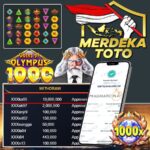 KEMENANGAN FANTASTIS DARI GATES OF OLYMPUS 1000 DI MERDEKATOTO SEBESAR 10 JT!