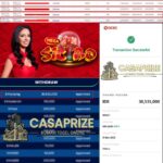 KEMENANGAN FANTASTIS DI MEGA SICBO DI CASAPRIZE SEBESAR 30 JT!