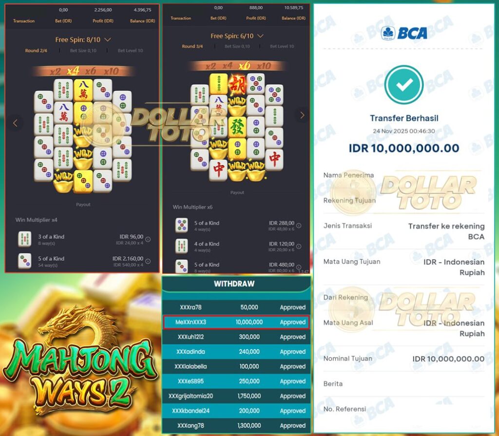 SANG NAGA MENYEMBURKAN CUAN NYA DI DOLLARTOTO!!