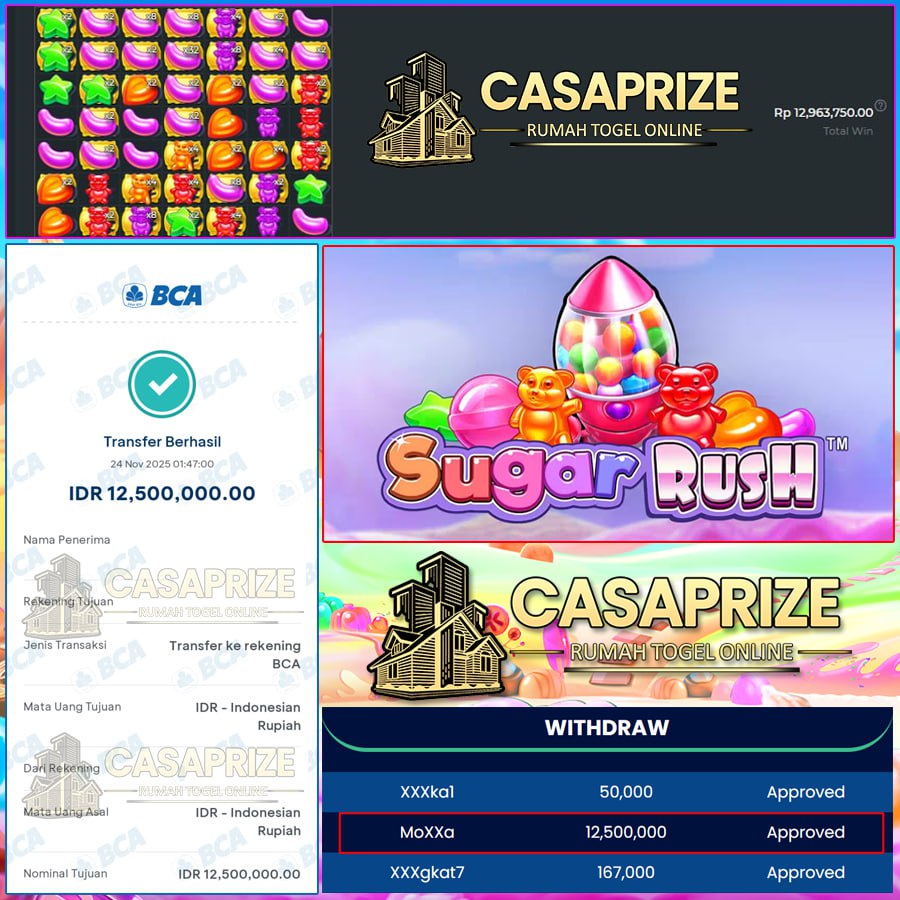 MANIS NYA CUAN HANYA DI CASAPRIZE, 12 JUTA LANGSUNG CAIR GAIS!!