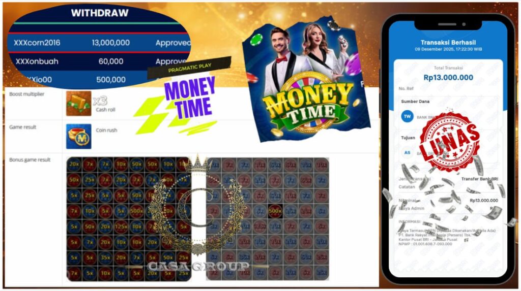 RODA BERPUTAR, CUAN MELIMPAH!! PUTARAN RODA SETIAP DETIK BISA JADI JACKPOT!