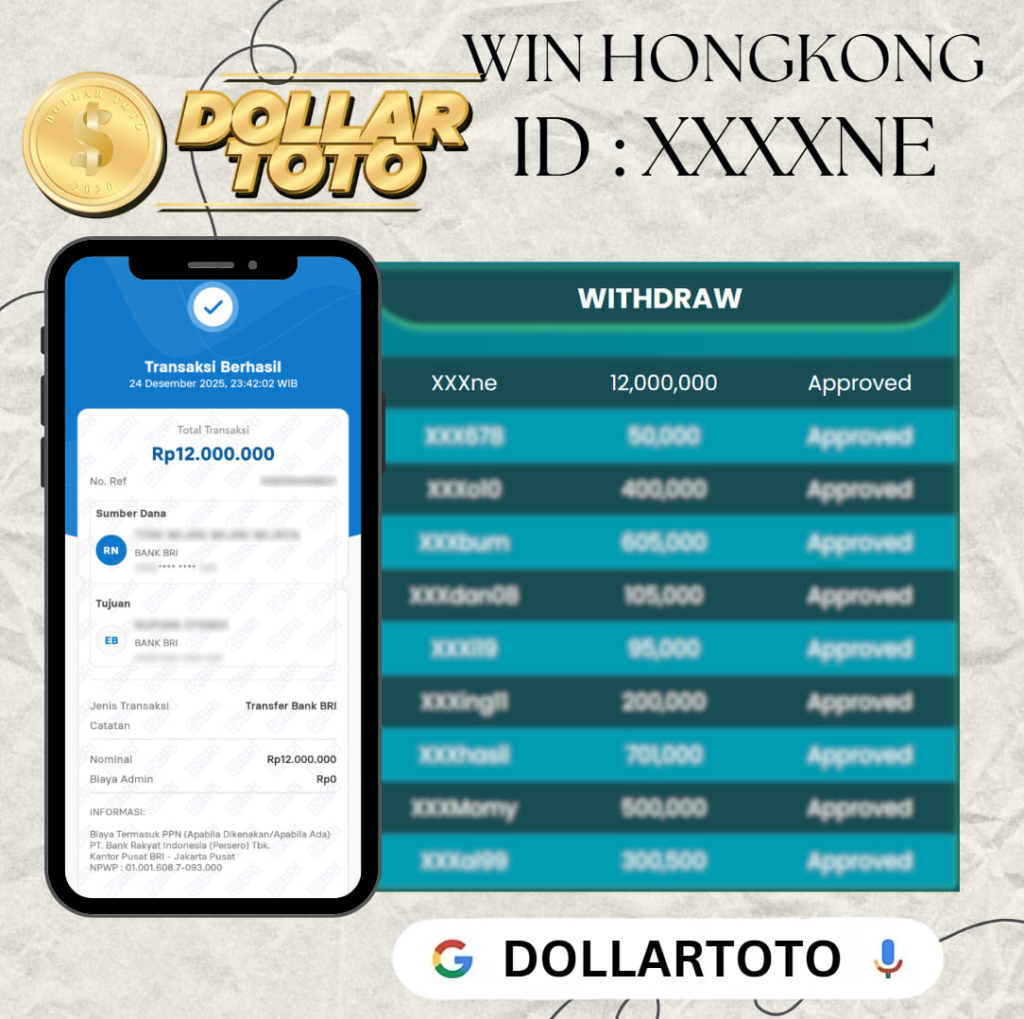 MEMBER DOLLARTOTO JACKPOT DI PASARAN HONGKONG