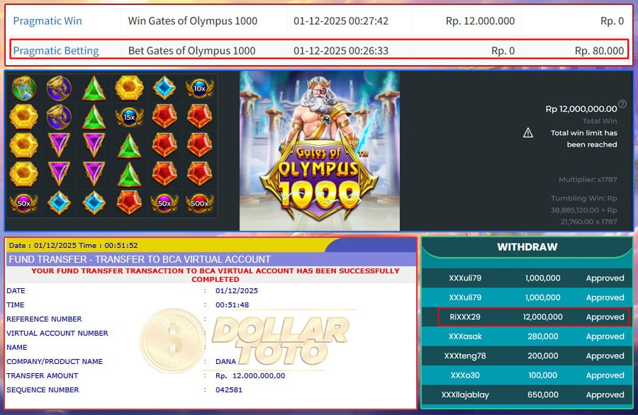 GAK KALENG KALENG DOLLARTOTO!! SI KAKEK BAGI CUAN LAGI SEBESAR 12 JUTA!!