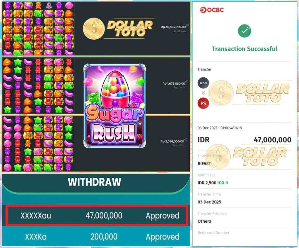 ROKET CUAN MELUNCUR DAN LANGSUNG MELEDAKKAN 47 JUTA DI DOLLARTOTO BOSKU!!