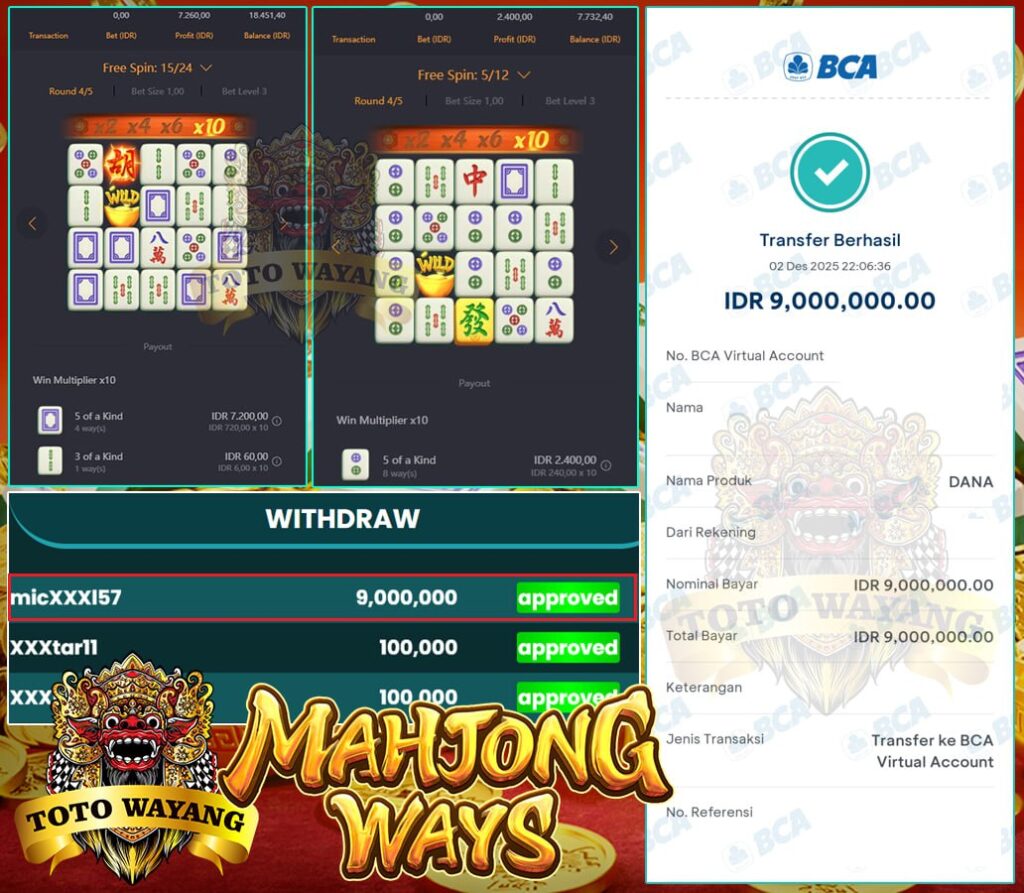 SENSASI KEMENANGAN YANG HANYA BISA KAMU RASAKAN DI TOTOWAYANG BOSKU!!