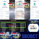 KEMENANGAN FANTASTIS SEBESAR 99 JT DI MERDEKATOTO WIN SBOBET SPORT!