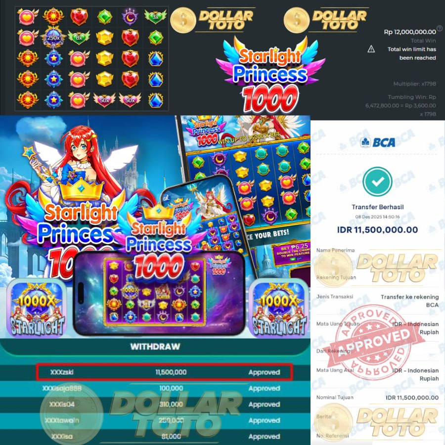 INCESS LAGI GACOR BOSKU, BAWA CUAN SEBESAR 11 JT DI DOLLARTOTO!