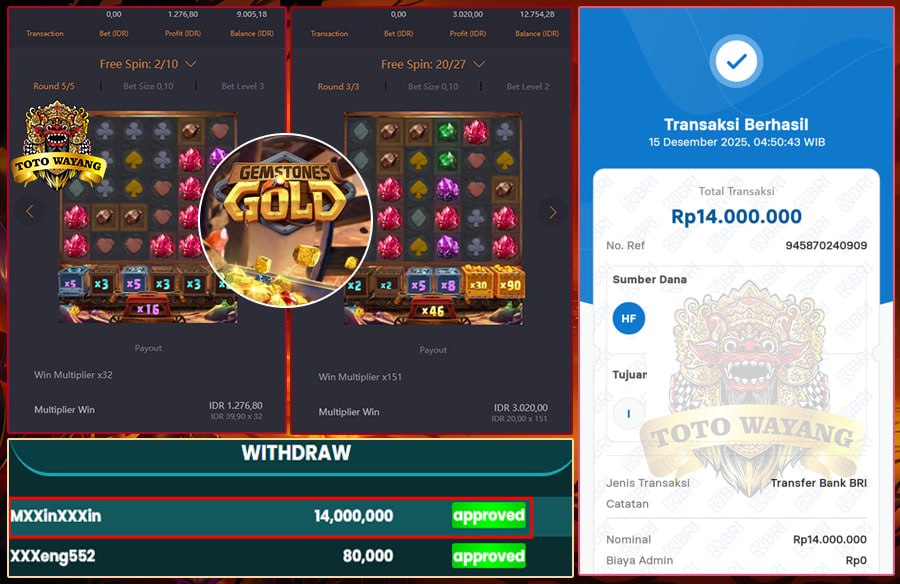 PGSOFT BAWA CUAN TERUS, MENANG LAGI 14 JUTA DI SITUS TOTOWAYANG!!