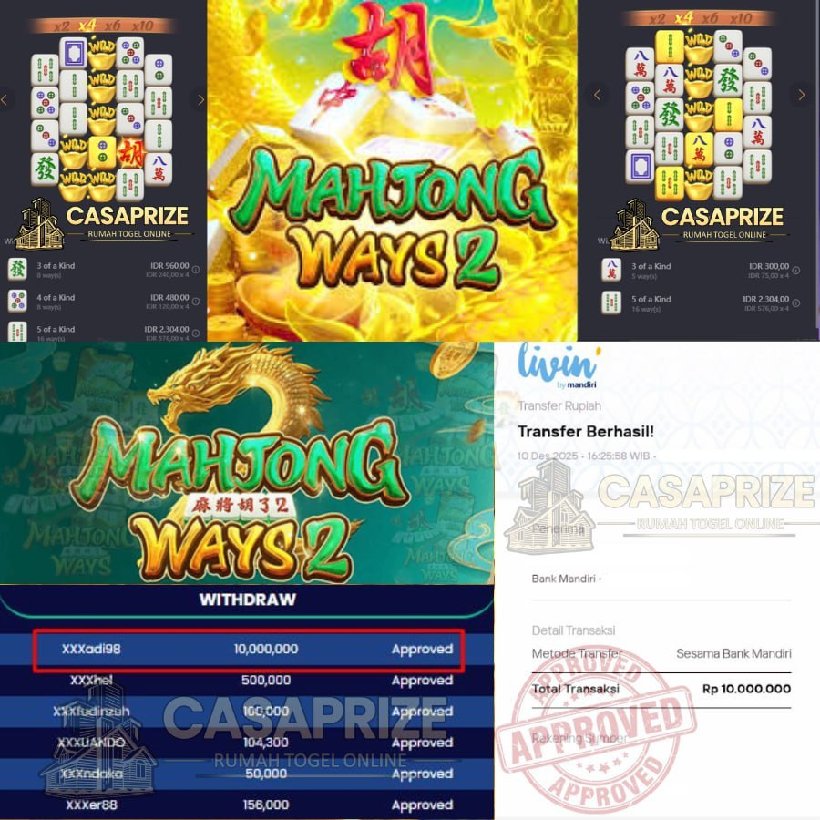 PECAHAN DAHSYAT DARI MAHJONG WAYS HARI INI!! CUAN NGALIR DERAS!