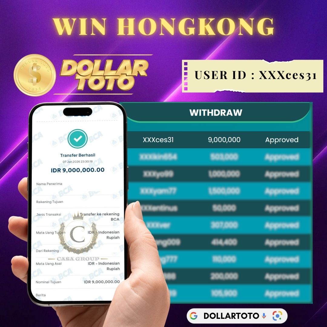 JACKPOT PASARAN HONGKONG DI DOLLARTOTO
