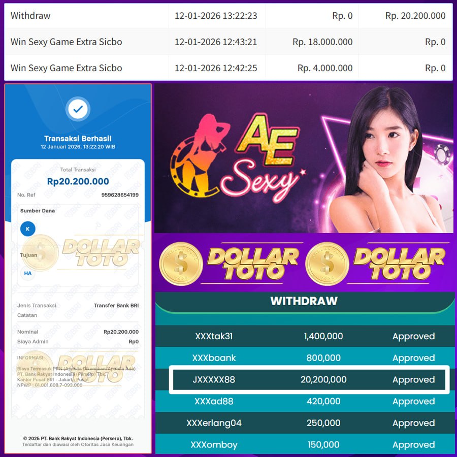 GACOR PARAH!! BARU MAIN LANGSUNG WITHDRAW 20  JUTA!! SEXY GAMING DILUAR NALAR !!!