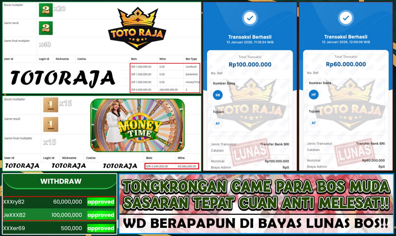 RODA DI PUTAR, CUAN LANGSUNG TERPANCAR!!