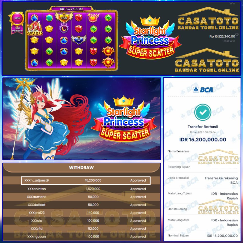 CUAN MANIS DI CASATOTO, 22JT TUMPAH DARI PRAGMATIC SLOT!!