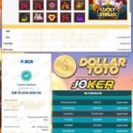 KEMENANGAN FANTASTIS DI LUCKY STREAK JOKER WIN 15 JT !!