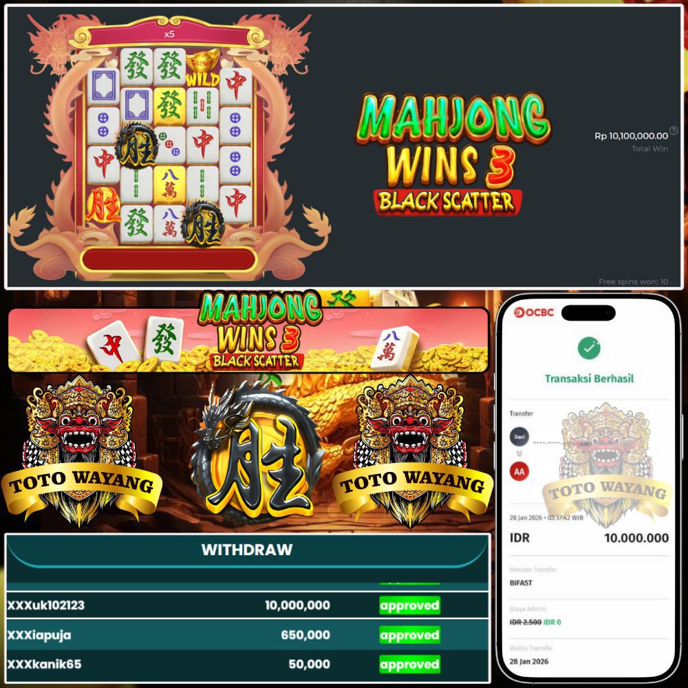 BLACK SCATTER BERAKSI, DOMPET LANGSUNG TEBAL SEKETIKA!!!