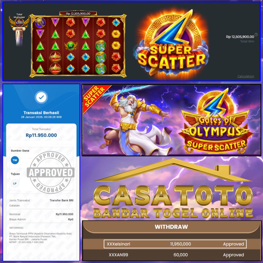  SUPER SCATTER BIKIN OLYMPUS RUNTUH! 