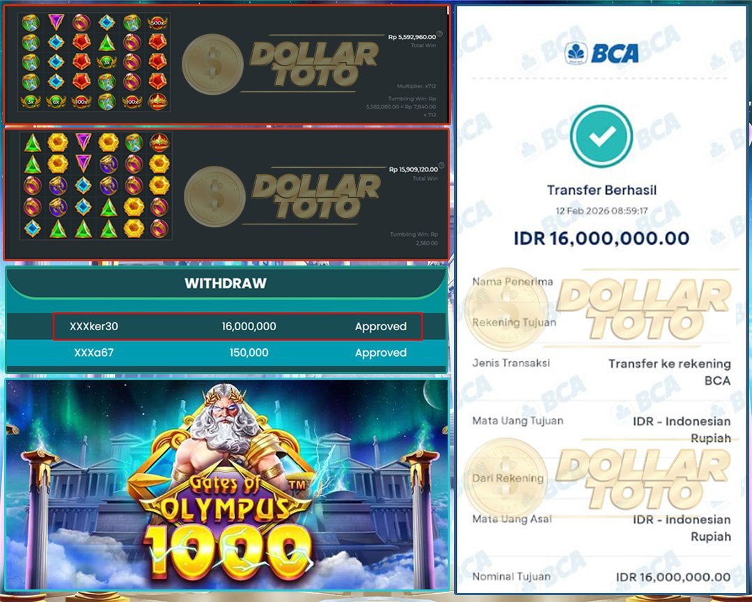 OLYMPUS DIHANTAM PETIR, CUAN MELEDAK!