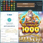 CASATOTO GA ADA OBAT! MENANG 12 JT MAIN GATES OF OLYMPUS 1000!