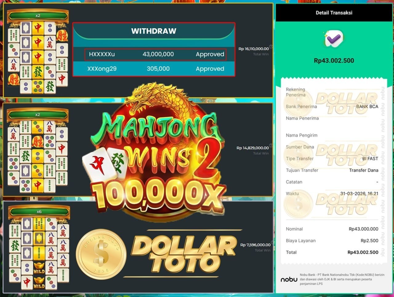 MESIN PENGGANDA CUAN BERAKSI, JACKPOT 43JT LANGSUNG MASUK DOMPET!!