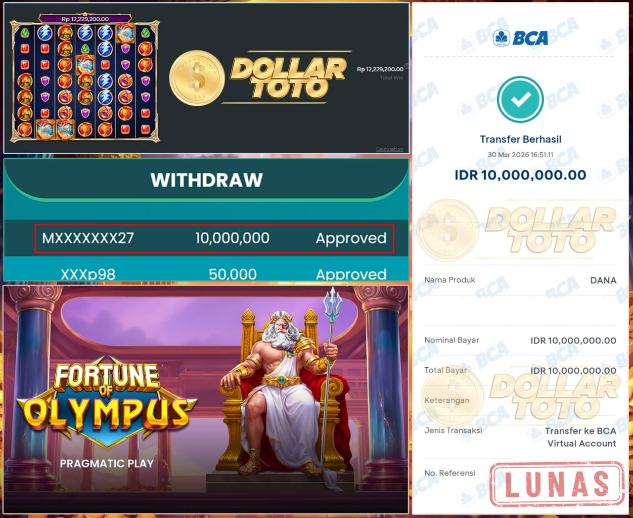 OLYMPUS DIGUNCANG — PETIR TURUN TANPA AMPUN!