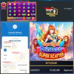 PANCARAN JACKPOT BERSINAR DARI SI CANTIK STARLIGHT PRINCESS!!