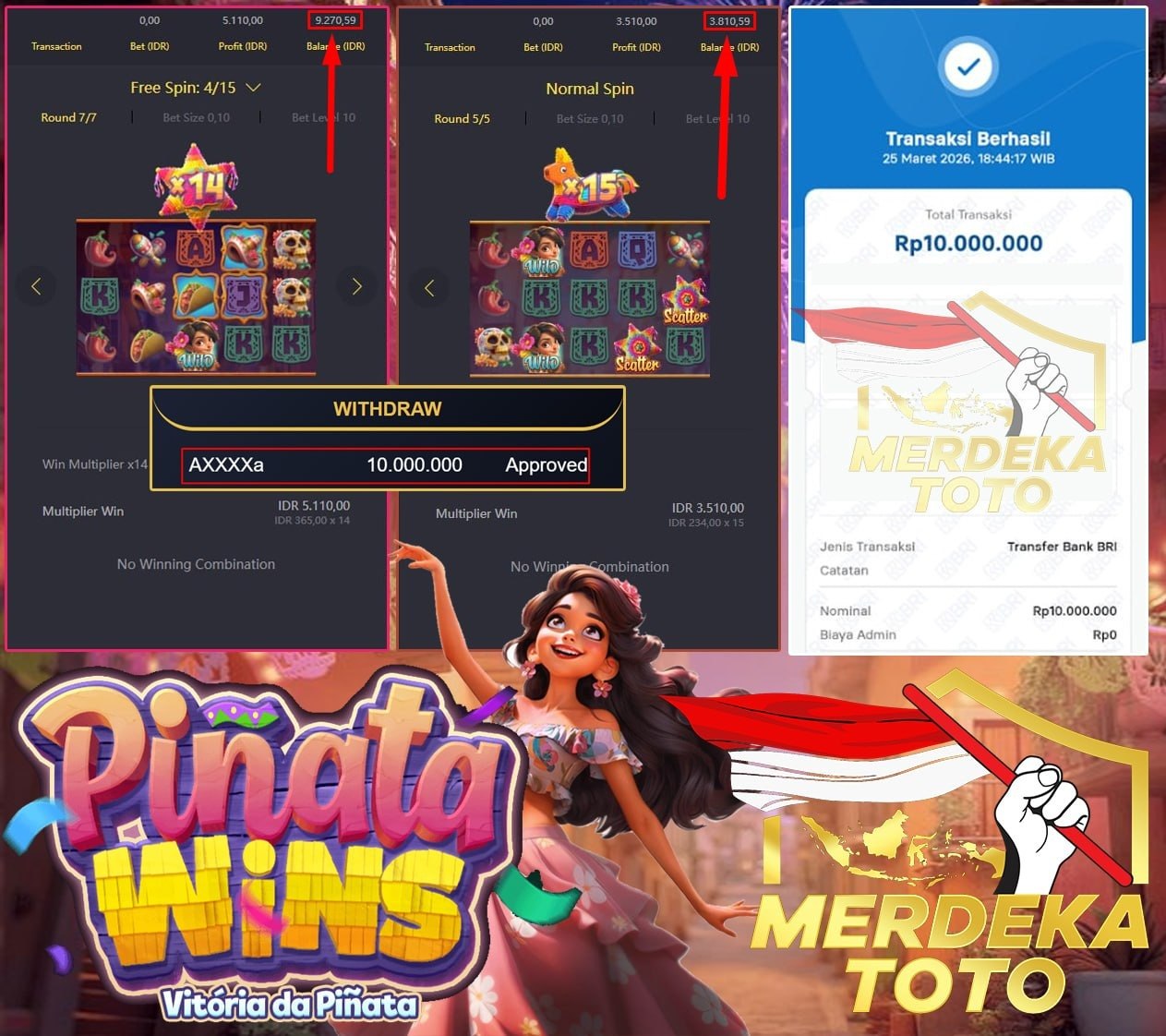 SENSATIONAL MAXWIN DI MERDEKATOTO!!!